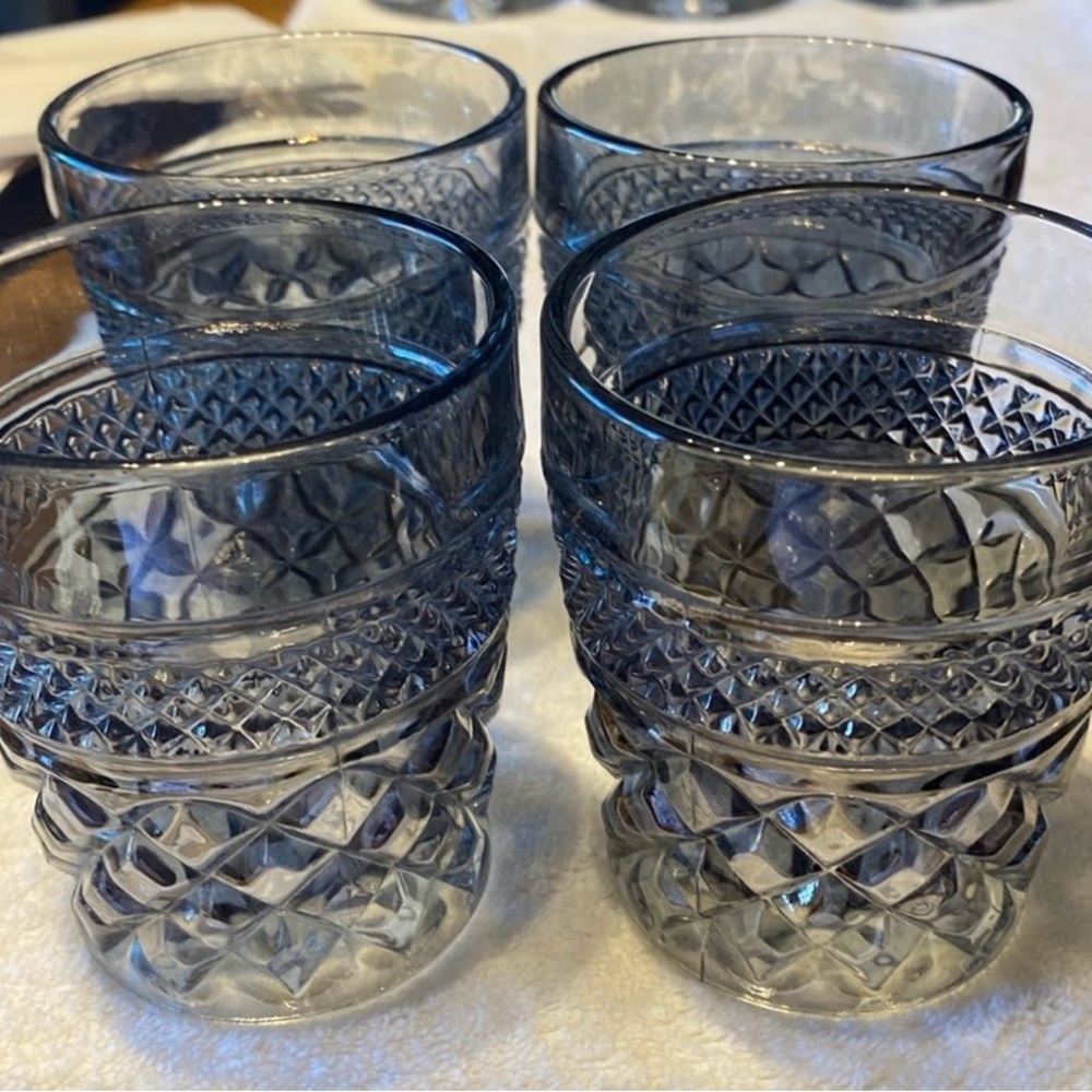 Anchor Hocking Wexford Smoked Glass Set